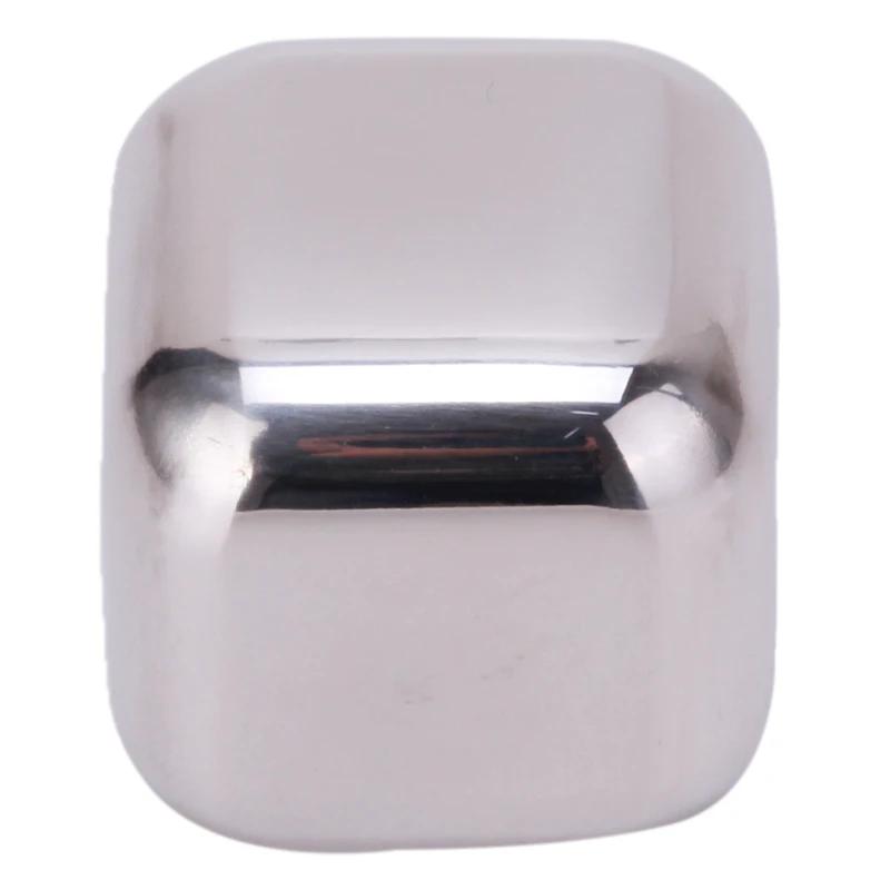 Stainless Steel Ice Cubes Reusable Chilling Stones For Whiskey Wine Keep Your Drink Cold Longer Metal Cubes|Охладители и