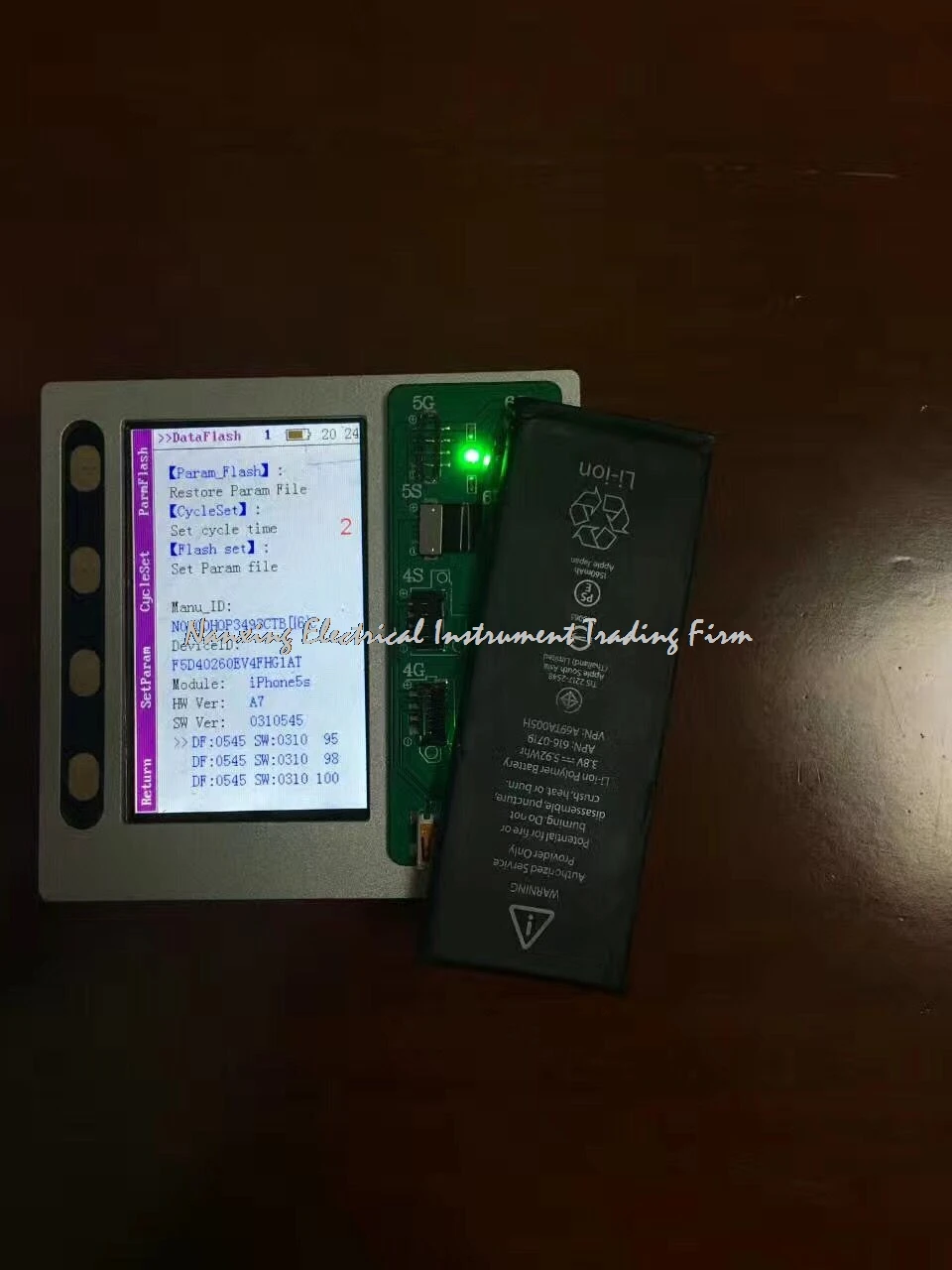 

Fast arrival Apple iphone4 4S 5 5S 5C 6 6P 6S 6SP 7 7P iwath S1 S2, battery capacity quick fix, rewrite, maintenance tester