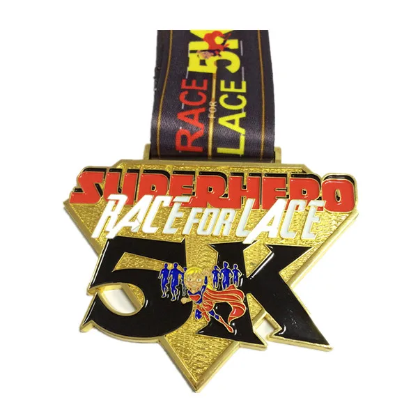 US $481.00 zinc alloy medal for championship with custom design soft enamel 100pcs100mm