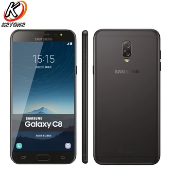 

New Samsung GALAXY C8 C7100 LTE Mobile Phone 5.5" 3GB RAM 32GB ROM Dual Rear Camera 3000mAh Android Dual SIM Smart Phone