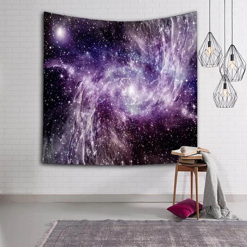 1 шт. Горячая 90*60 дюймов мульти размер Galaxy настенный гобелен из полиэстера для украшения спальни красивое ночное небо пляжное полотенце - Цвет: 22-15