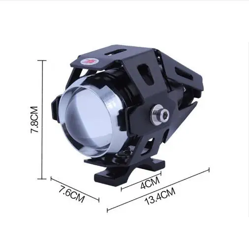 Фасветильник мотоциклетная светодиодная 12 В 30 Вт 3000 лм U5 2 шт.|Передние LED-фары для