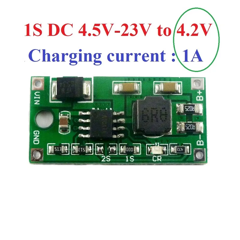 2A мульти-сотовый синхронизация Li-Ion Зарядное устройство DC 5 V-23 V до 4,2 V 8,4 V 12,6 V для 3,7 V 7,4 V 11,1 V 18650 Литий Батарея - Цвет: 1S-1A