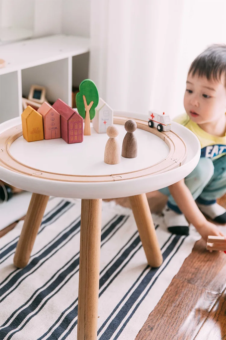 Casa de Madeira Blocos de Construção de Blocos de Construção das Crianças Meninos e Meninas Brinquedos de Blocos de Construção de Brinquedos de Proteção Pequena Ambiental 10 de blocos de construção Das Crianças Meninos
