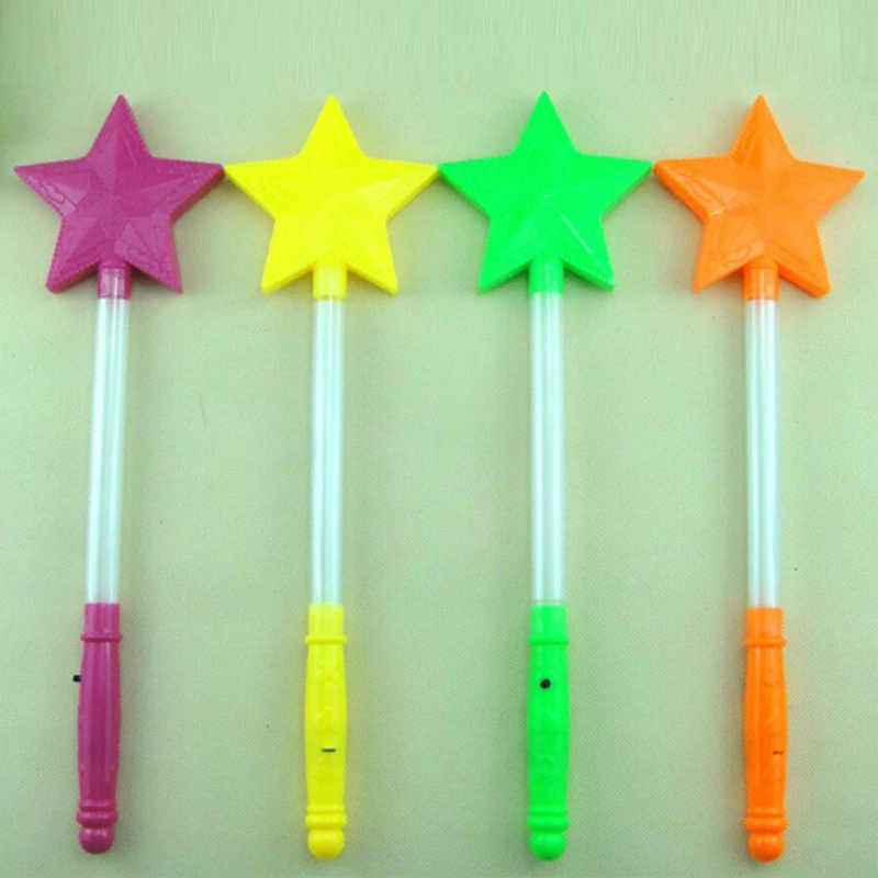  Luminous Toys Led Stick Star Love Heart Projection Glowing Stick Children Princess Light-Up Wands Gift for New Year Christmas  (7)
