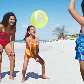

Zhenwei TPR Inflatable Ball Outdoor Durable Reusable BoBo Ball Kids Patting The Ball for Fun Christmas Inflatables Blow Up