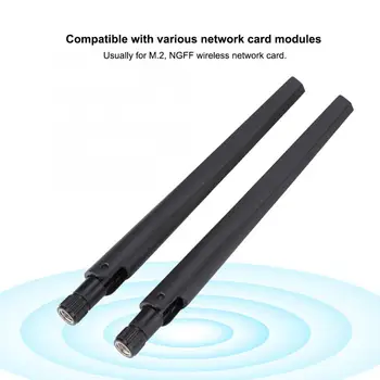 

Hot Sale 2PCS M.2/NGFF Wireless Network Card Cable and 2x5DBi Antenna for Intel 9560NGW /9260AC/7265AC