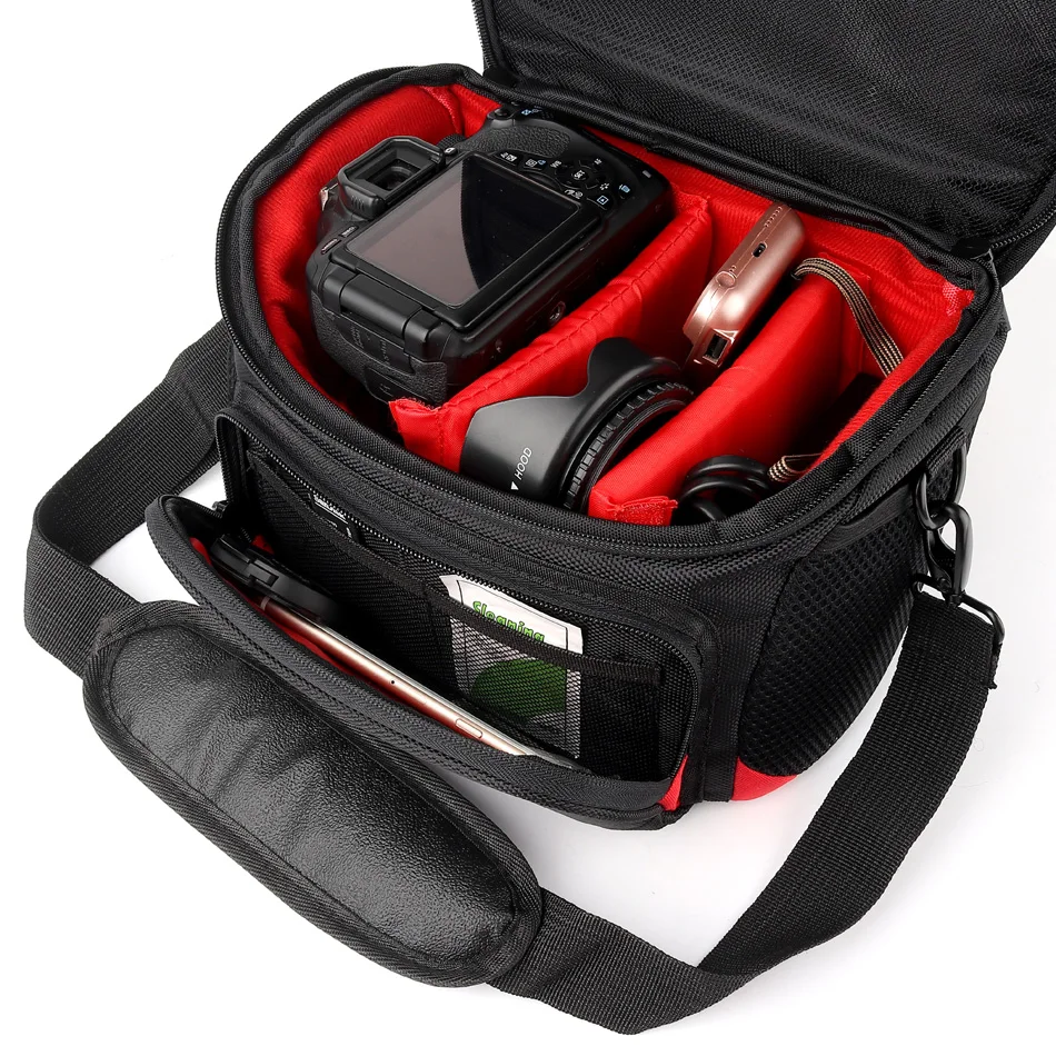 DSLR Камера сумка для SONY A7 A9 A77 A7R A7RII A7M2 A7M3 A99 RX10 RX100 V IV III II A6300 A6000 A5000 A5100 NEX 5 HX300 HX400