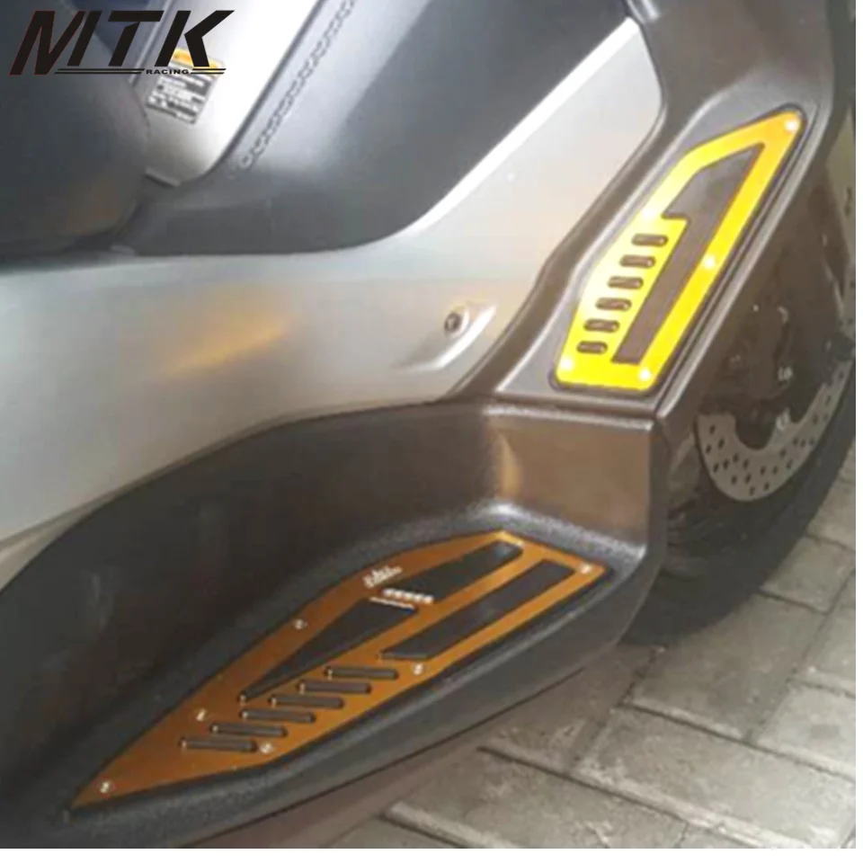For YAMAHA XMAX X-MAX 300 XMAX 250 2017-2018 Motorcycle Accessories XMAX Pad XMAXCNC New Foot Pad Aluminum Alloy Pedal