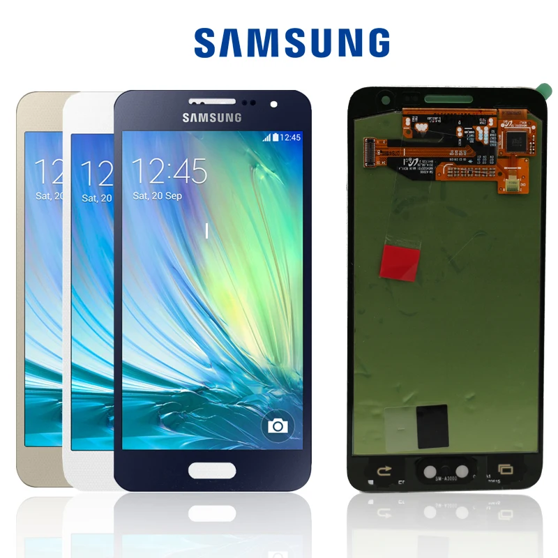 4,5 ''сменный дисплей для SAMSUNG Galaxy A3 lcd A300 A300H A300F A300FU сенсорный экран дигитайзер