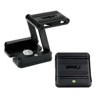 

Aluminum Alloy Folding Z Flex Tilt Head Desktop Stand Holder Quick Release Plate