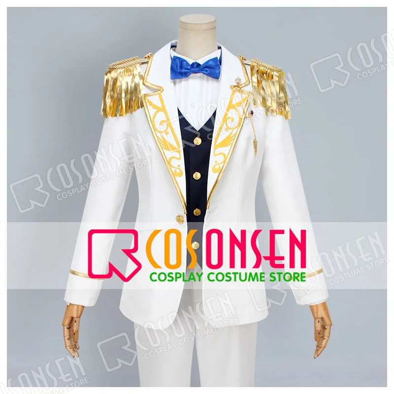 Сценические костюмы звезд cosplayonsen Fine Yuzuru Fushimi Eichi Tenshouin Wataru Hibiki Tori Himemiya белая униформа костюм для косплея