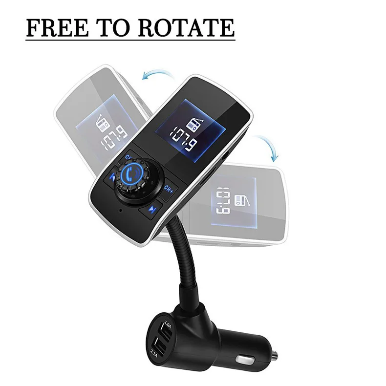 Bluetooth автомобильный комплект Handsfree FM передатчик модулятор MP3 аудио музыкальный