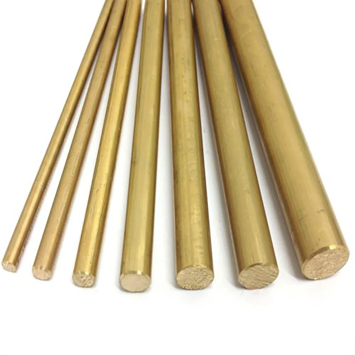 4/6/8/10/12mm New Hardware Brass Round Bar Rod Circular Wire Tube Modelmaking