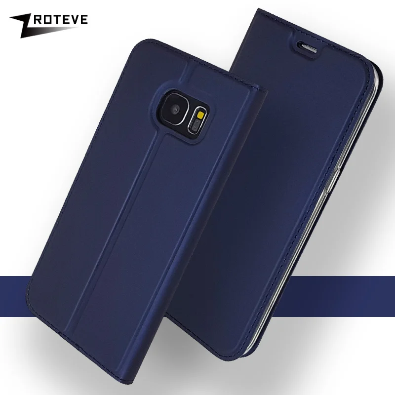 ZROTEVE Cover For Samsung Galaxy S7 Edge Case Flip Wallet Coque Leather S 7 Cases | Мобильные телефоны и аксессуары