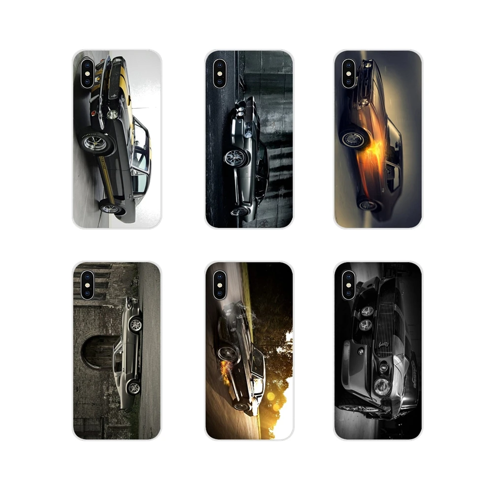 Чехол из ТПУ для Apple iPhone X XR XS MAX 4 4S 5 5S 5C SE 6 S 7 8 Plus ipod touch Ford Mustang 1966 Super Car 4K