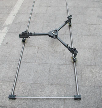 

INLPIE Video camra Slider Dolly 4m camera track MAX Load 30KG Portable slider track for HDV Video film HDSLR