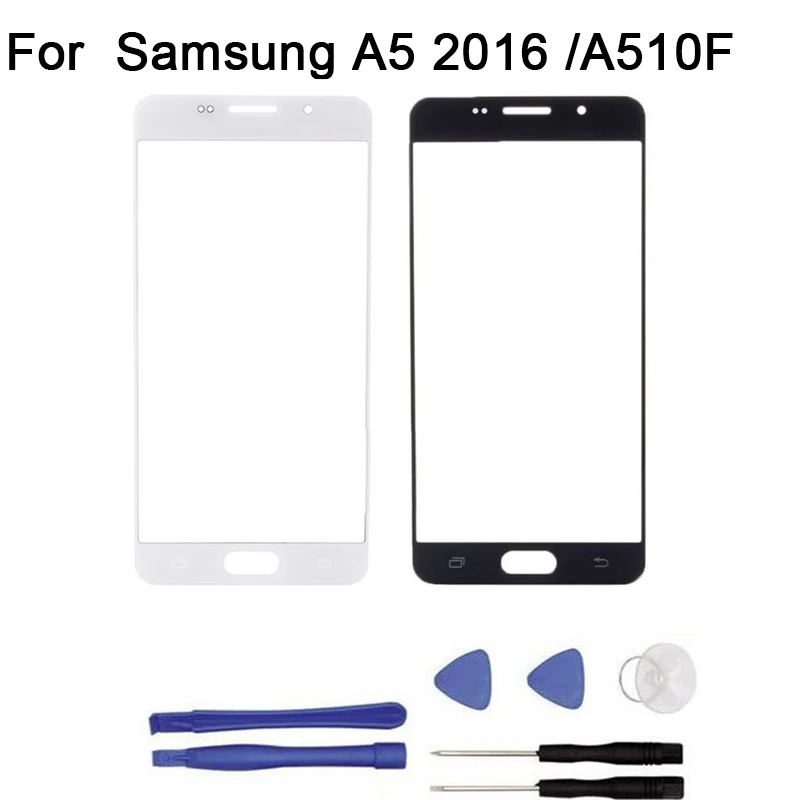 Для samsung Galaxy A3/A5/A7 A310F A510F A710F Переднее стекло для сенсорного экрана замена сенсорной панели+ инструмент