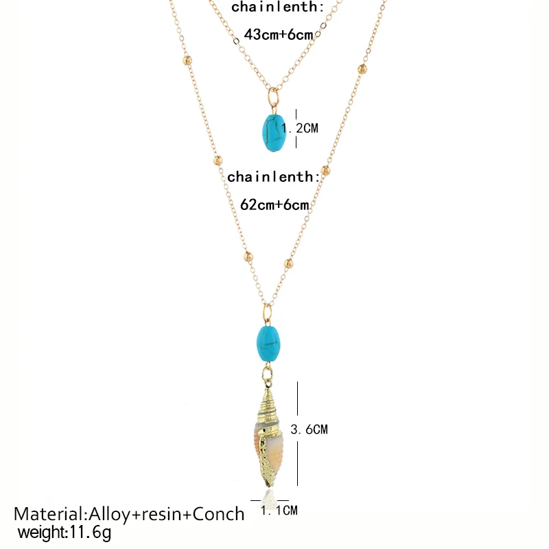 Ожерелье в виде раковины в стиле бохо, ожерелье в виде раковины золотого цвета с цепочкой, женское колье в виде раковины, колье с подвеской, ювелирное изделие, колье для женщин