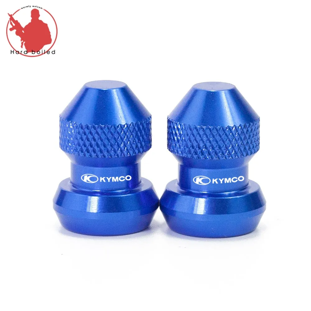 For KYMCO AK550 XCITING 250 300 350 400 400S 500 DownTown 350 Motorcycle Accessories Wheel Tire Valve caps CNC Airtight Covers (3)_Jc