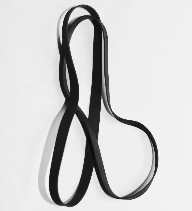 

4Pieces/Lot Fold length:55/60mm Width:5mm thickness:0.6mm Audio Card Flat Belt Audio Drive Transmission Belt