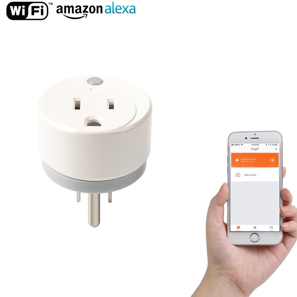 

NEO US WiFi Smart Plug Mini Wireless Smart Outlet Support With Alexa Echo,Google Home,IFTT With Timing Function No Hub Required