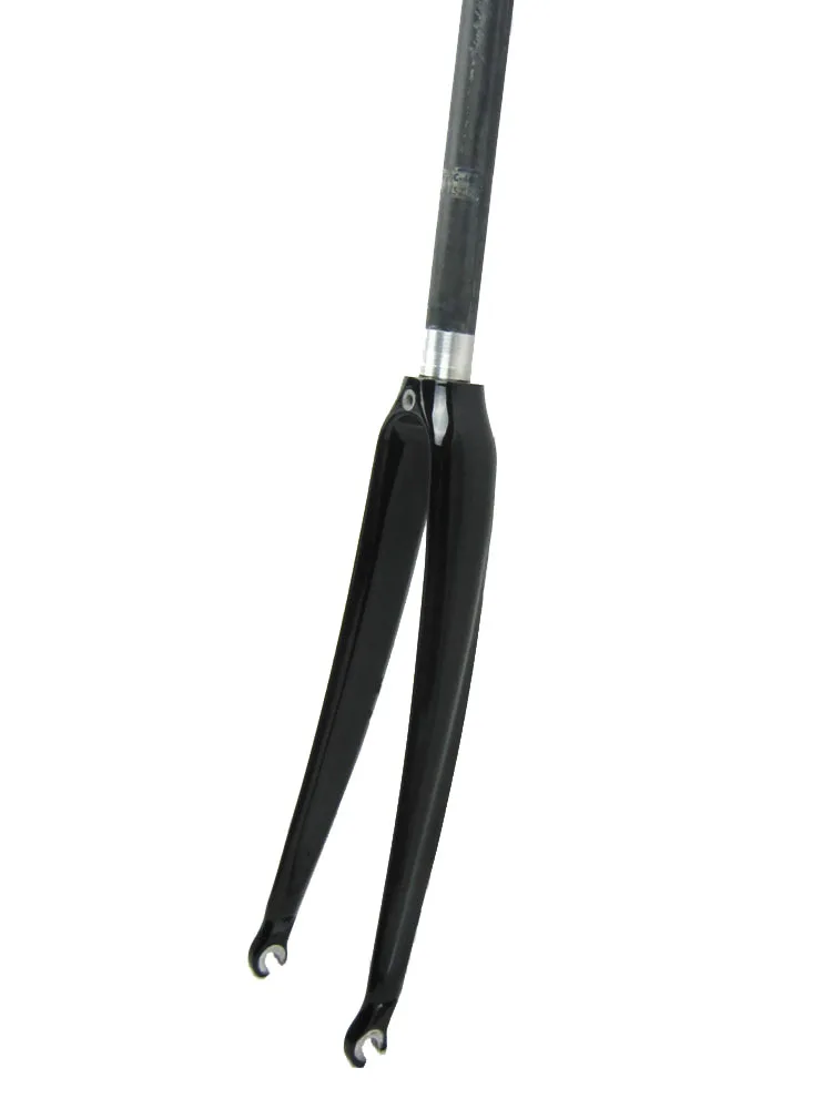 Brand Full Carbon Road Bike Fork , Front Fork 3K 1K Finish Carbon Fiber Material 700CBicycle