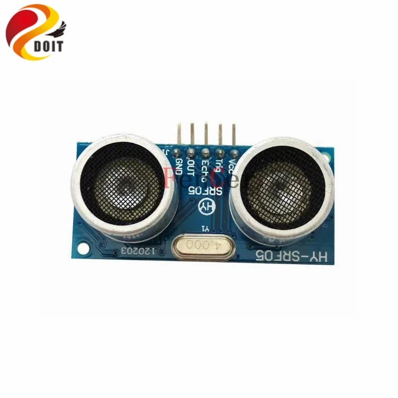 

Official DOIT HY-SRF05 Ultrasonic Module Obstacle Avoidance Robot Car Tank DIY Electronic RC Toy Sensor Development KIT Remote