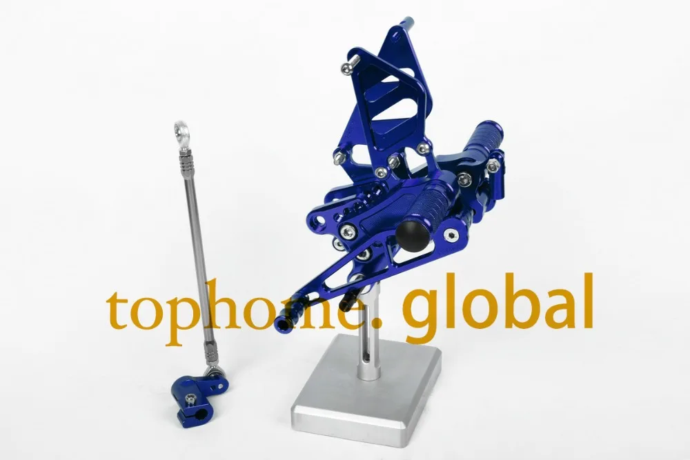 

Free Shipping CNC Motorcycle Rearsets Foot pegs Rearset Blue Color For Honda CBR929RR 2000-2001