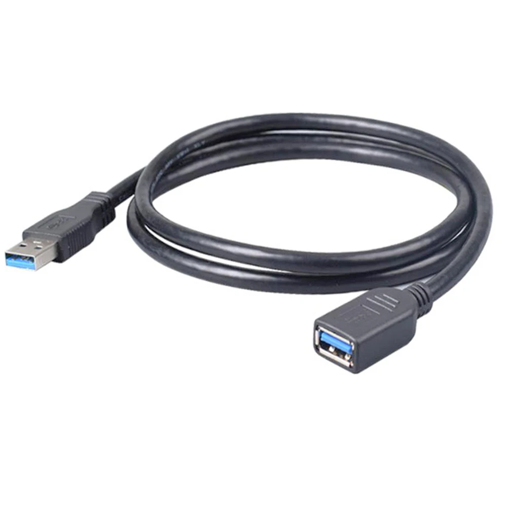 

50pcs/lot 0.5M 1M 1.5M 2M 3M Male to Female USB 3.0 Extension Cable for Hard Disk Computer USB 3.0 Data Sync Cable