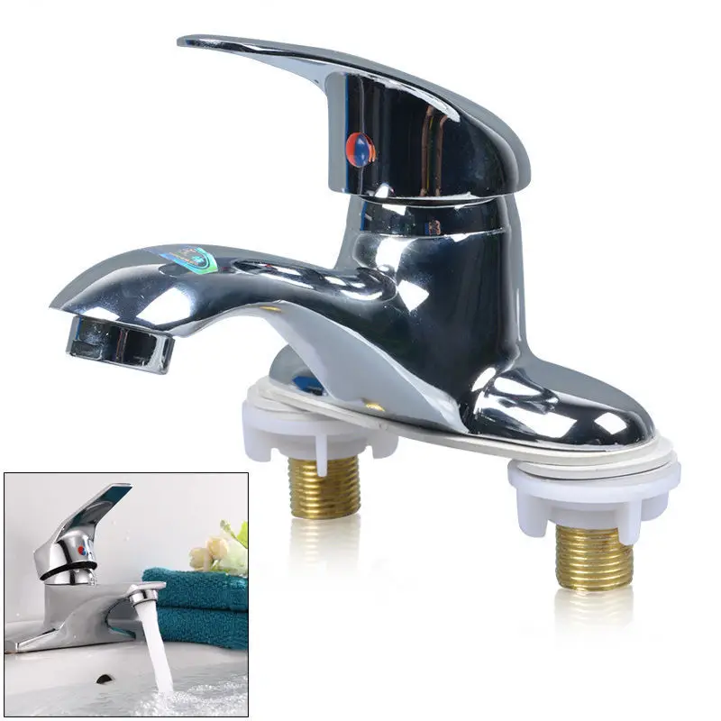 Good Service Kitchen Bathroom Basin Faucet 1 Handle 2 Holes Vanity