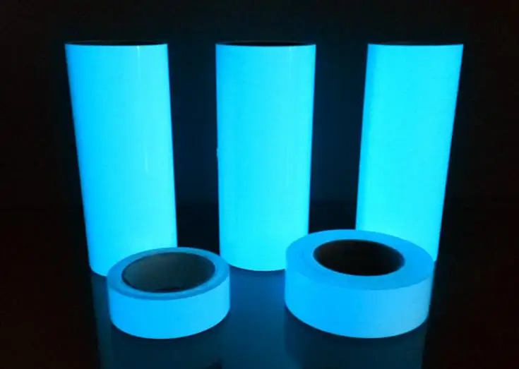 Tanio Przechowywanie folia luminescencyjna PVC/PET świecące w nocy