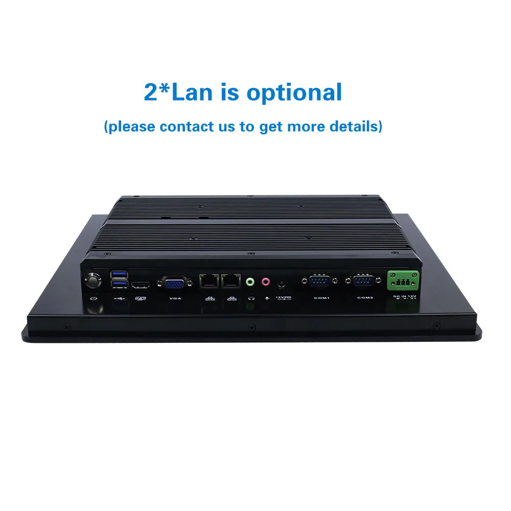 Yanling Intel J1900 CPU 15 Inch Industrial Fanless All In One Panel PC Multi Points Touch Capacitive Screen Tablet Computers