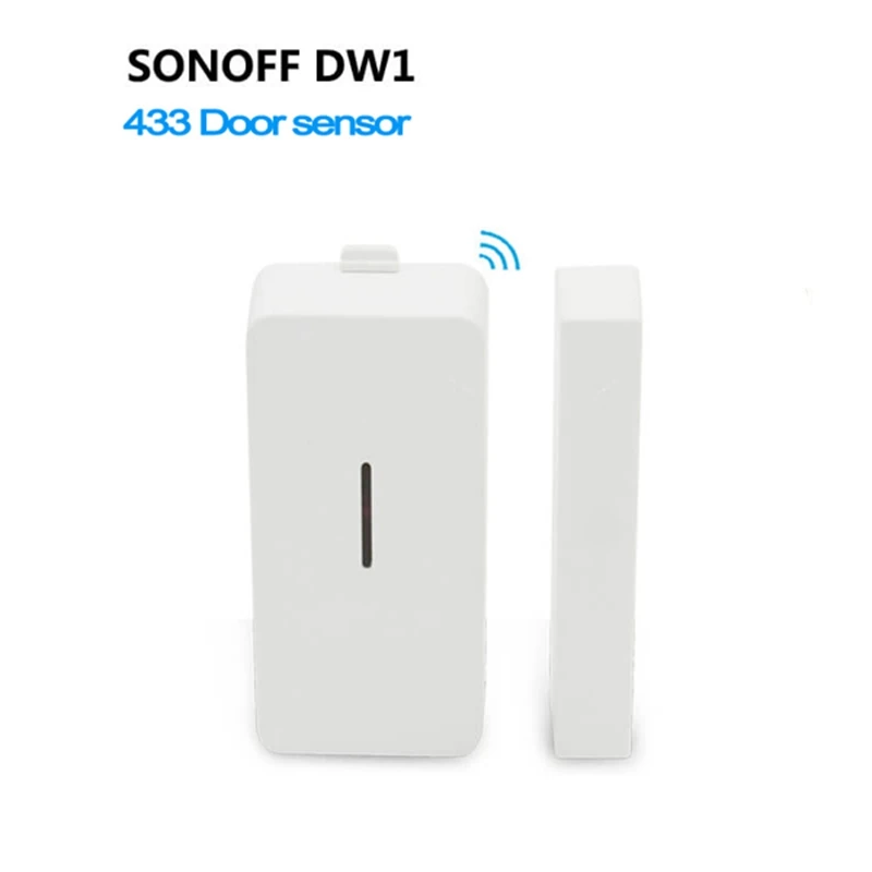 SONOFF DW1 433Mhz Door Window Wireless Automation Modules Sensor Compatible With RF Bridge For Smart Home Alarm Security SONOFF DW1 433Mhz Door Window Wireless Automation Modules Sensor Compatible With RF Bridge For Smart Home Alarm Security