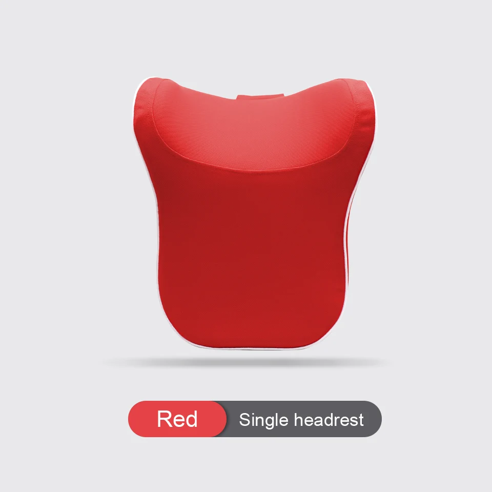 Red pillow LOEN u-образная подушка для шеи с эффектом памяти поясничная поддержка для автомобиля подголовник массажная подушка дышащая износостойкая подушка для сиденья - Цвет: Red pillow