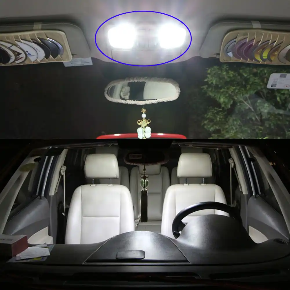 21pcs Canbus Auto Led Light Bulbs Interior Dome Glove Box Lamp For 1999 2005 Mercedes Benz S Class W220 White Car Light Source