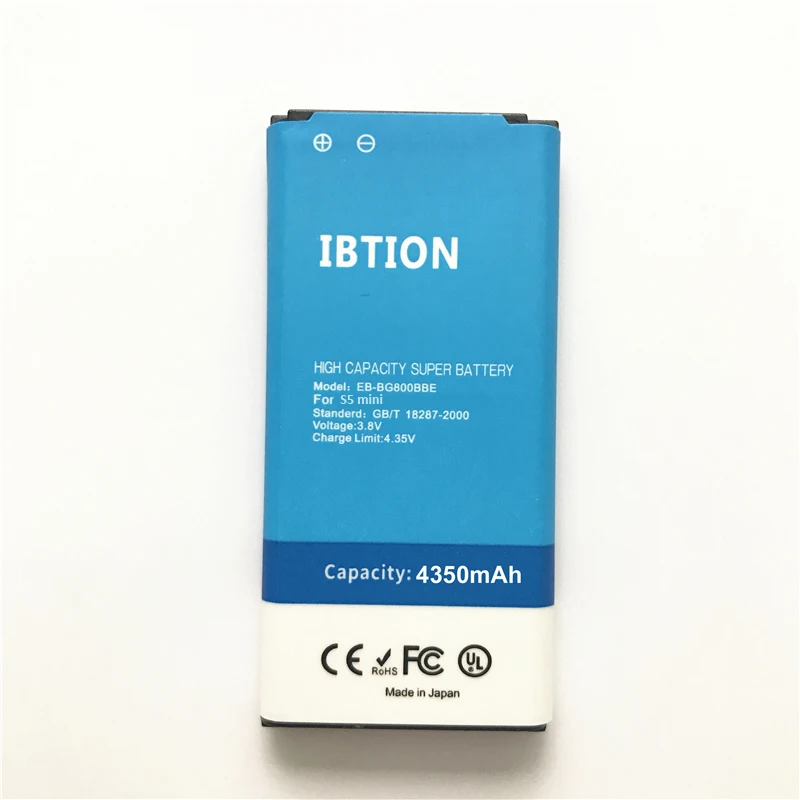 imágenes para 4350 mAh EB-BG800CBE Teléfono Móvil Batería de Repuesto Para Samsung GALAXY mini S5 SM-G800F G870a G870W con imágenes para 4350 mAh EB-BG800CBE Teléfono Móvil Batería de Repuesto Para Samsung GALAXY mini S5 SM-G800F G870a G870W con