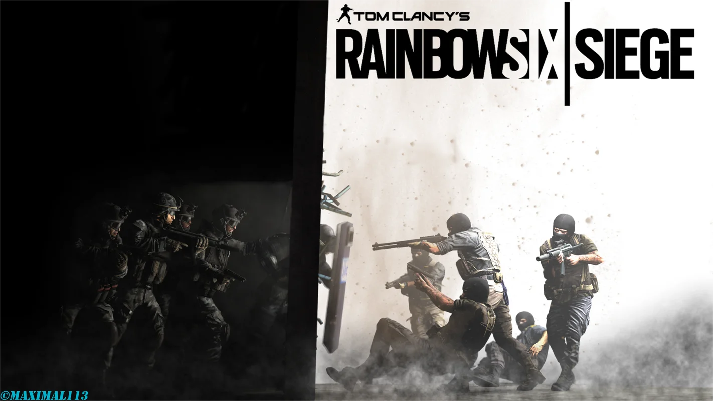 

Rainbow Six Siege Posters Video Games Wallpaper Home Accessories Decorative Painting Silk Printing Process 50X90 Cm