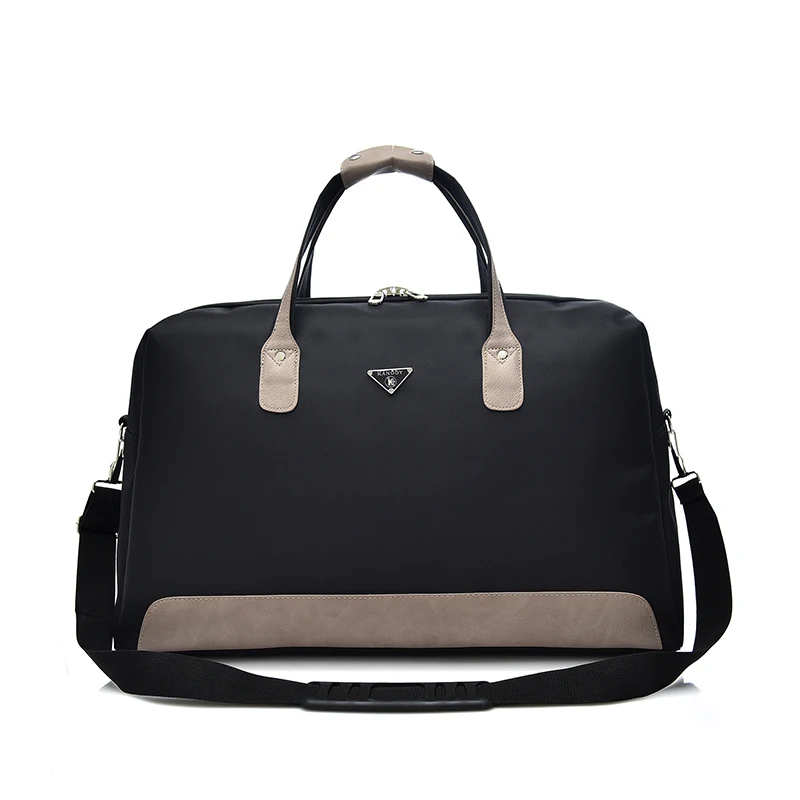 Модная нейлоновая сумка на плечо для путешествий, женская кожаная сумка в стиле пэчворк, мужская сумка для путешествий, большая Повседневная сумка для путешествий, сумка для багажа 15-2328