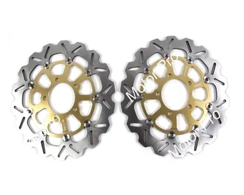 

For Kawasaki GTR 1400 2007 - 2015 ZZR ABS Front Brake Disc Rotor Disk GTR1400 ZZR1400 2008 2009 2010 2011 2012 2013 2014 GOLD