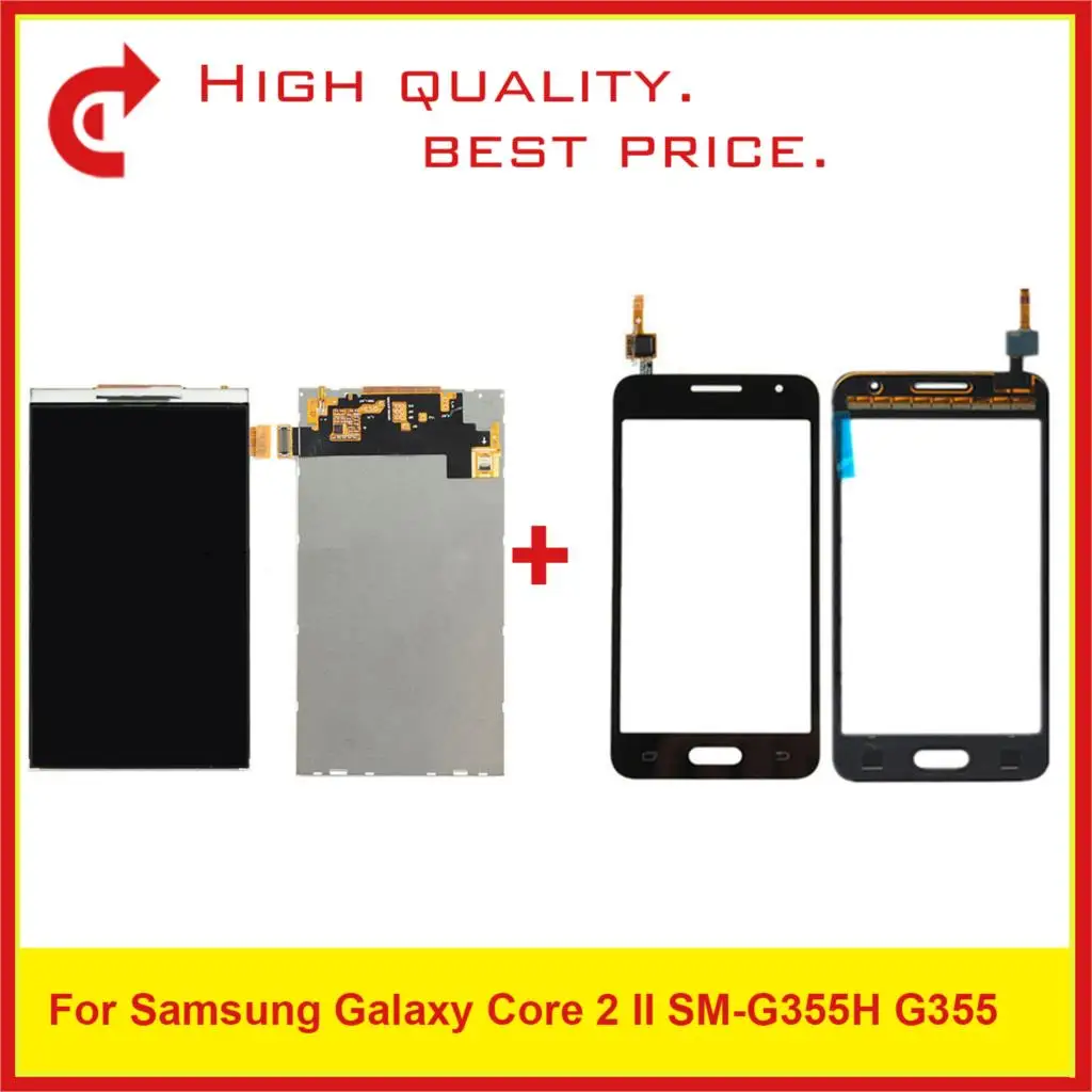 4," для samsung DUOS Core 2 SM-G355H G355M G355H G355 ЖК-дисплей с сенсорным экраном дигитайзер Сенсорная панель Pantalla монитор