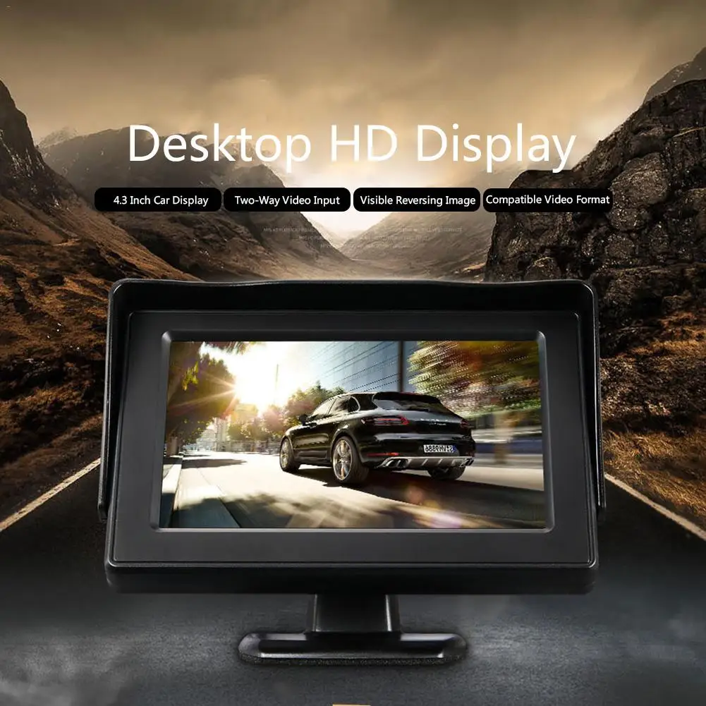 

2.4G Signal Receiving And Transmitting Hd Camera 4.3inch Wireless Rear View Camera Dropship 7.20