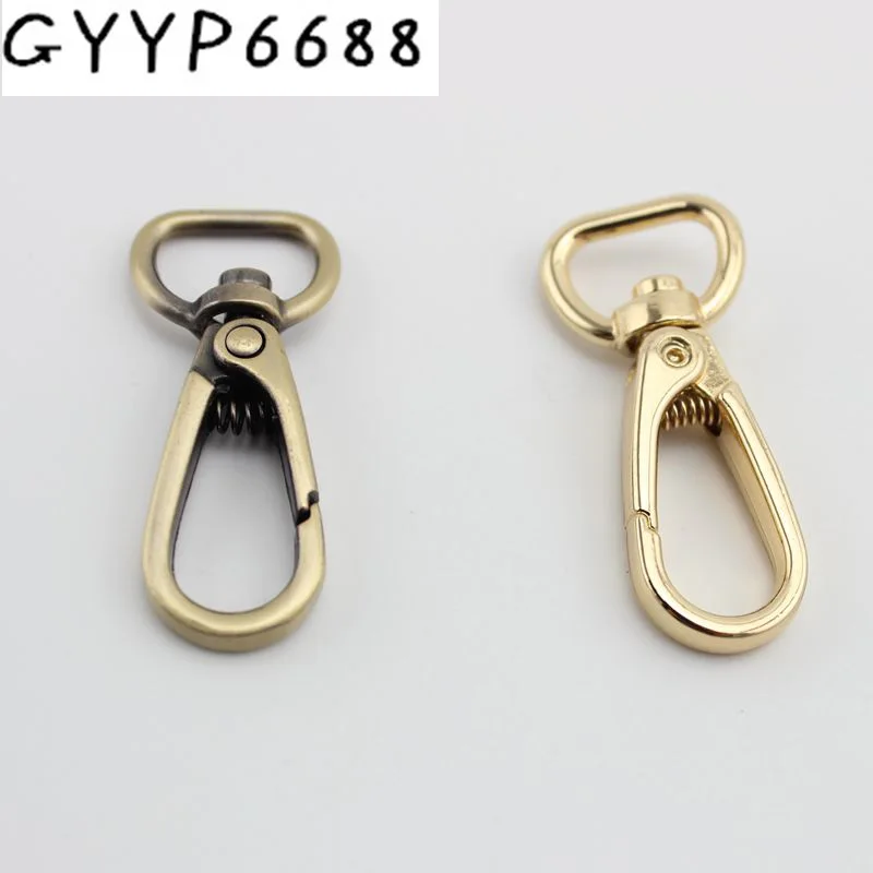 50pcs 100pc 44*19mm swivel hooks hardware hook clasp trigger snap hook