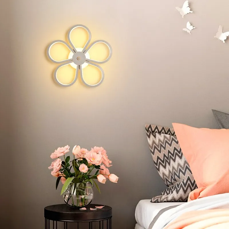  2019 lustre wall lamps Modern bedroom LED wall lights living room lighting indoor lamps warm white  - 32919904370