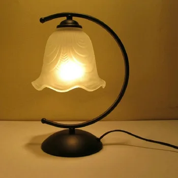 

Fashion22*32cm large kapok and top hat table lamp new classical table lamp ofhead decoration table lamp wrought iron table lamp