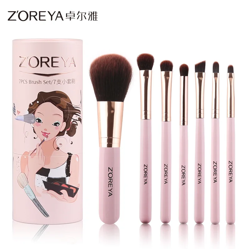 

Foundation Eye Shadow Make-Up Tools Natural Hair Cosmetic Tool Make-Up Brushes Set Professional Lip Blush Powder