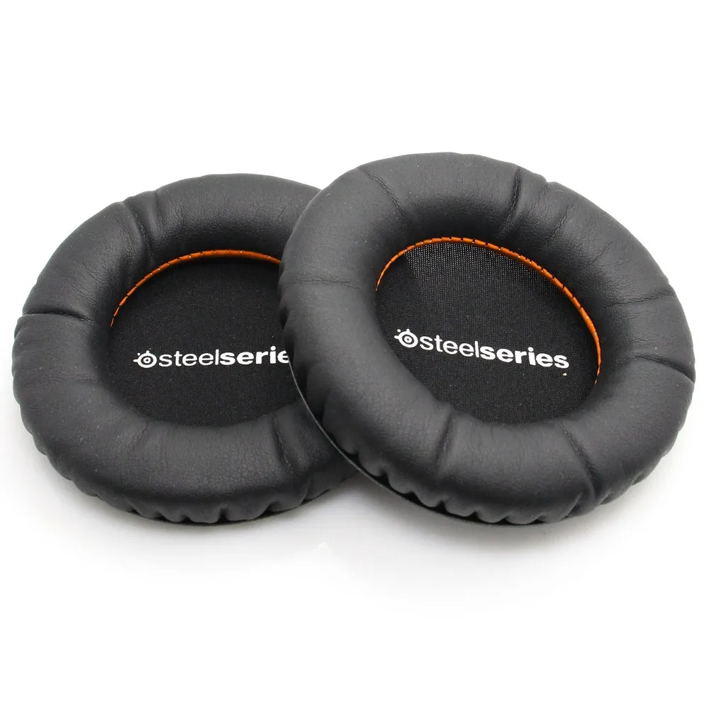 

1 Pair Soft Replacement Ear Pads Earpads Ear Cushion Covers for SteelSeries Siberia V2 Gaming Headset Headphones