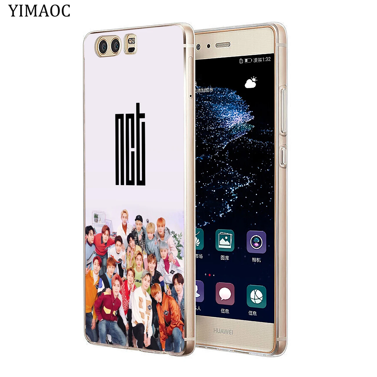 Мягкий силиконовый чехол YIMAOC nct 127 DREAM U из ТПУ для Huawei P30 P20 Pro P10 P9 P8 Lite 2016 2017 P smart Z