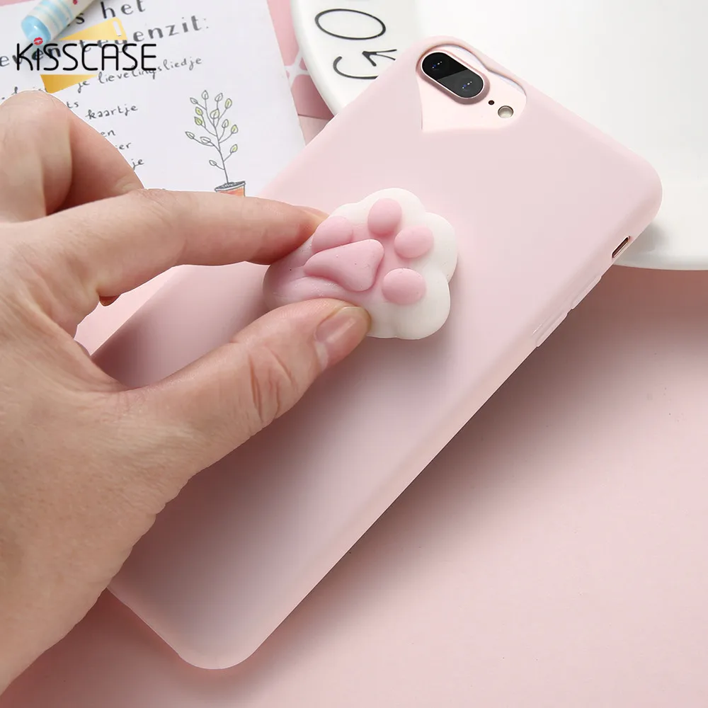Kisscase漫画かわいい猫ケースiphone用7 5 S Se 6 6 S 7プラスケース3dスクイズ猫爪フワフワ弾性マシュマロシリコンケース Case For Iphone Silicone Casecat Case Aliexpress Kisscase漫画かわいい猫ケースiphone用7 5 S Se 6 6 S 7プラスケース3dスクイズ猫爪フワフワ弾性マシュマロシリコンケース Case For Iphone Silicone Casecat Case Aliexpress