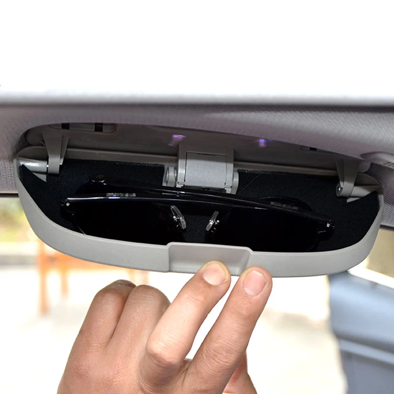 Car Sunglasses Holder Glasses Case Storage Box Accessories For BMW 1 2